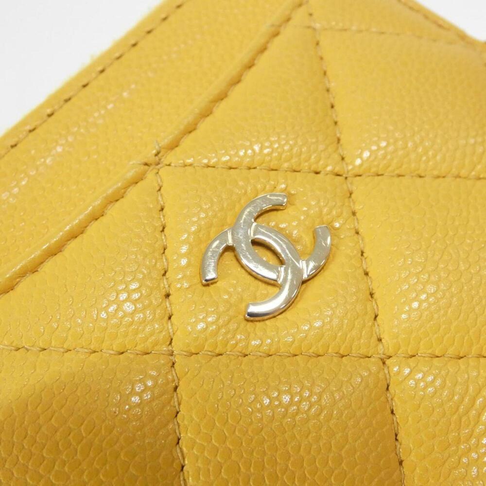 CHANEL Yellow Wallet - Picture 6 of 9